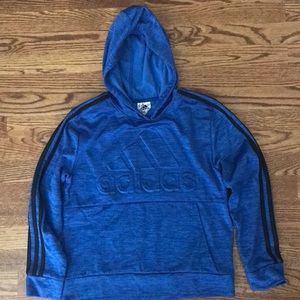 Adidas hoodie medium 10-12 Medium Blue